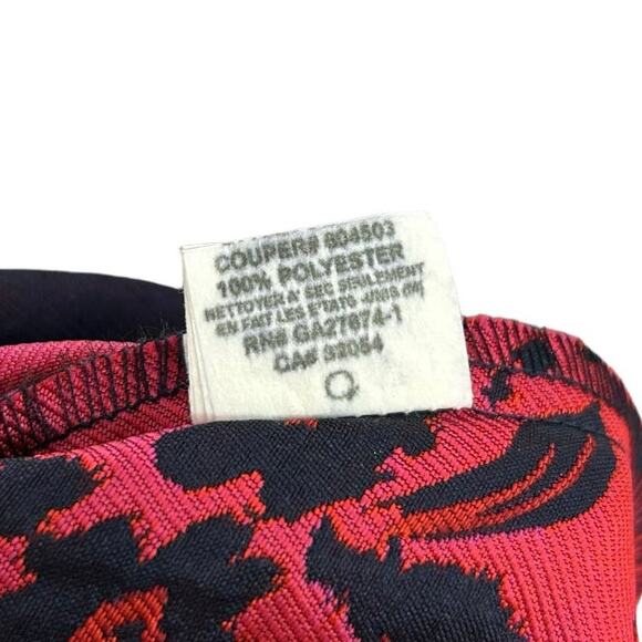 Eva Franco Anthropologie Asymmetrical Floral Jacquard Skirt 8 - Picture 4 of 6